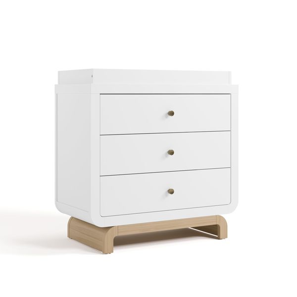 3-drawer dresser w/ changing topper – cozy nursery ideas