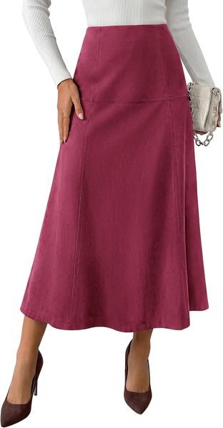Suede midi skirt – suede midi skirt outfit